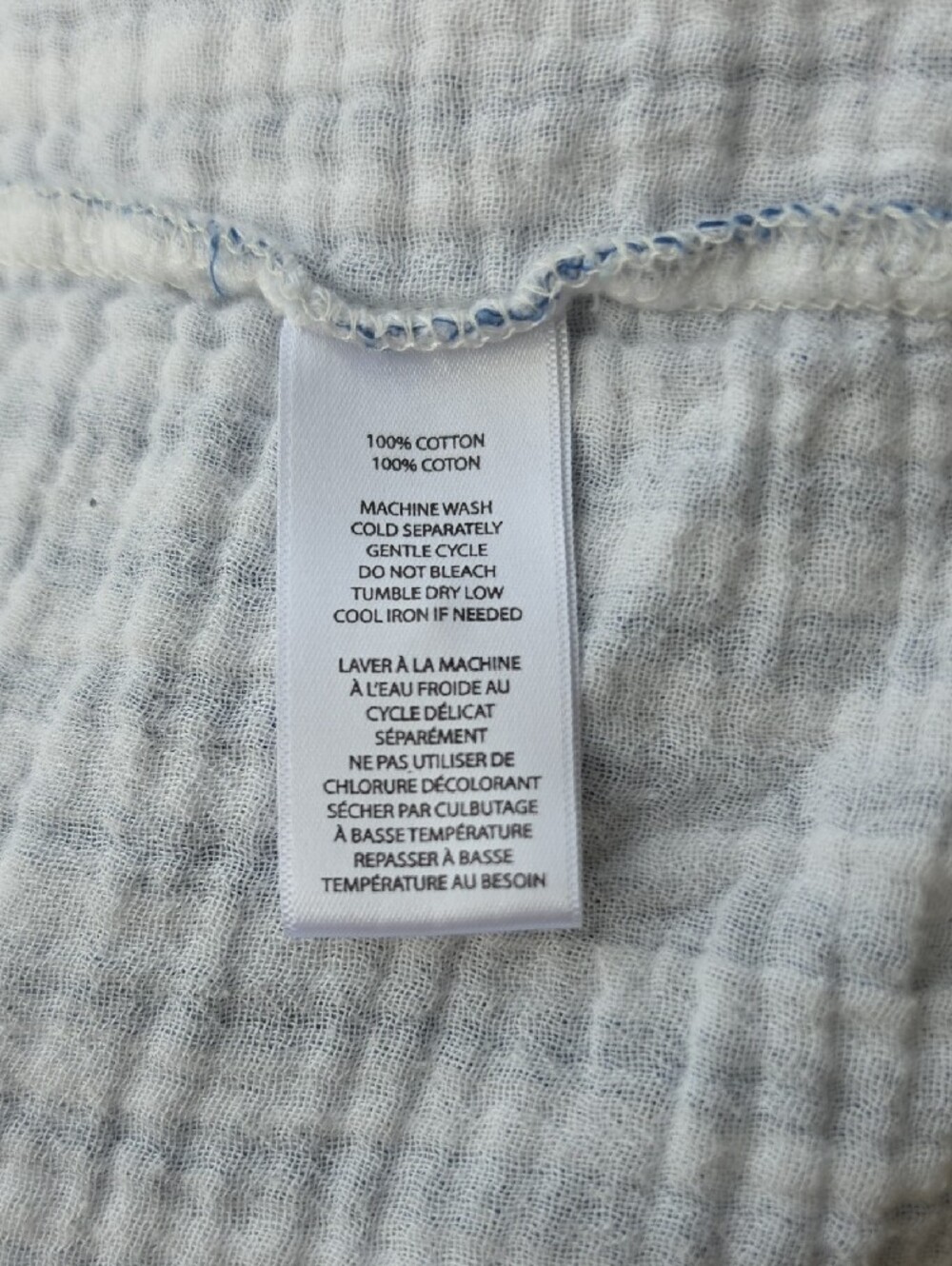 beachlunchlounge Blue and White Striped Casual Button-Down Shirt - Picture 7 of 8